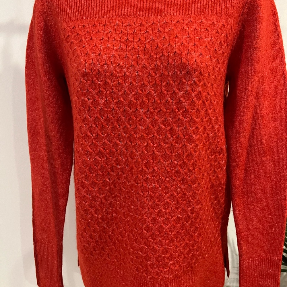Loft XS Red Sweater - Picture 1 of 5